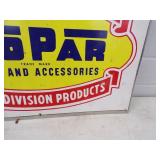 Mopar Parts Division Metal Sign
