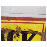 Antique Original Brunswick Tires Metal Sign