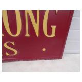 Metal Embossed Armstrong Tires Sign