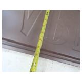 Metal Embossed Armstrong Tires Sign