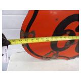 Original Double Sided Porcelain Phillips 66 Sign