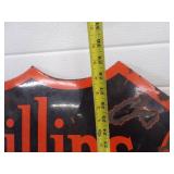 Original Double Sided Porcelain Phillips 66 Sign