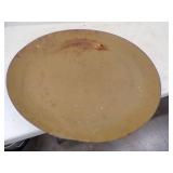 Original Crest liner Richmond IN Convex Button Metal Sign