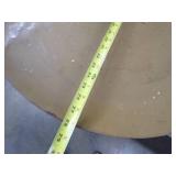 Original Crest liner Richmond IN Convex Button Metal Sign