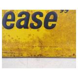 Original Embossed Pepsi Say Pepsi Please Metal Sign