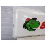 Original Snapper Backlit Plexiglass Sign Panel Raised Sign