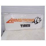 Original Armstrong Tires Metal Sign