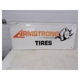 Original Armstrong Tires Metal Sign