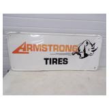Original Armstrong Tires Metal Sign