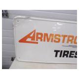 Original Armstrong Tires Metal Sign