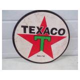 Texaco Metal Sign