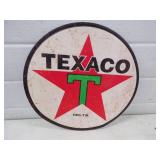 Texaco Metal Sign