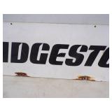 Heavy Metal Double Sided Bridgestone / Firestone Sign