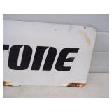 Heavy Metal Double Sided Bridgestone / Firestone Sign