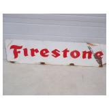 Heavy Metal Double Sided Bridgestone / Firestone Sign