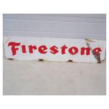 Heavy Metal Double Sided Bridgestone / Firestone Sign