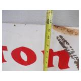 Heavy Metal Double Sided Bridgestone / Firestone Sign
