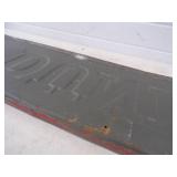 1965 Original Embossed Dunlop Tire Metal Sign