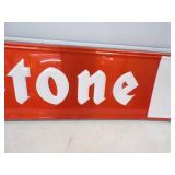 1993 Firestone Embossed original Metal Sign