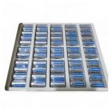 NOS 125 Pc Sener CR123A 3V Lithium Batteries - Bulk Battery Lot - P/N SCR17335A/719