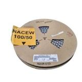 New Surplus Nippon NACEW101M50V8X10.5TR13 Electrolytic Capacitors 100uF 50V 8x10.5 - Qty 300
