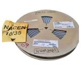 NOS Surplus Nippon NACEN100M35V6.3X5.5TR13 SMD Electrolytic Capacitors 10uF 35V 6.3x5.5 - Qty 1000