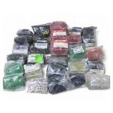 Mixed Lot of New Surplus LED Components - Kingbright and Other Assorted Indicator Lamps - Partial Bags Included