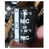 NOS Surplus NIC Components NRLM471M200V 25X30 Electrolytic Capacitors 200V 470uF 25x30 - Qty 200