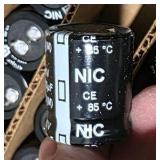 NOS Surplus NIC Components NRLM471M200V 25X30 Electrolytic Capacitors 200V 470uF 25x30 - Qty 200