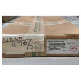 NOS Surplus NIC Components NRLM471M200V25X30 Electrolytic Capacitors 200V 470uF 25x30 - Qty 200