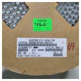Partial Box NOS Surplus Nippon NACE221M16V6.3X8TR13 Electrolytic Capacitors 220uF 16V 6.3x8 - Qty 462