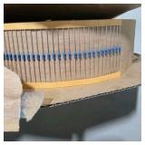 Mixed Lot of 2 NOS Surplus Electronic Component Reels - Taitron P6KE-7V5A-TR and 820 Ohm 1% Surge Components Resistors