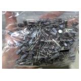 NOS Bulk Lot of NIC Components NRWA Radial Electrolytic Capacitors 6.8uF 160V - 13 Bags - Qty 2600