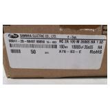 NOS Surplus Samwha HC Label Number: 08041-20-00487 100WV 10000uF Electrolytic Capacitors 35x65mm - 50 Pcs - HC 2A 109 M 35065 HA 1 00