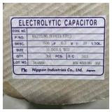NOS Surplus Nippon NACZ152M6.3V10X10.5TR13 SMD Electrolytic Capacitors 1500uF 6.3V 10x10.5 - Qty