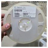 Mixed Lot of 8 New Surplus Component Reels - NIC Capacitors and Chip Resistors - Partial Included