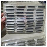 NOS 2 Packs High Density Multi-Pin Board-to-Board Connectors / Sockets - Fine Pitch Electronic Components - Qty 80