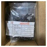 Mixed Lot of New Surplus Resistors - Meritek RA-05222G 2.2K Ohm, RCD CL101 680 Ohm, and More