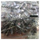 NOS Bulk Lot of NIC Components NRWA Radial Electrolytic Capacitors 6.8uF 160V - 13 Bags - Qty 2600
