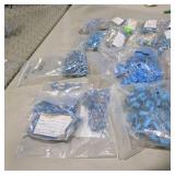 Mixed Lot of Nos Surplus Capacitors - REA, Miramar Dielectric, COG Ceramic and Electrolytic Components - Partial Bags Included