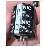 NOS Surplus NIC Components NRLM471M200V25X30 Electrolytic Capacitors 200V 470uF 25x30 - Qty 200