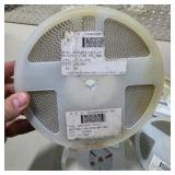 Mixed Lot of 8 New Surplus Component Reels - NIC Capacitors and Chip Resistors - Partial Included