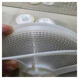 Mixed Lot of 8 New Surplus Component Reels - NIC Capacitors and Chip Resistors - Partial Included