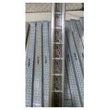 Mixed Lot of 12 New Surplus Kingbright DC08-11YWA LED Display Bars - 10 Large and 2 Small Tubes