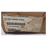 NOS Surplus NIC Components NRLM471M200V 25X30 Electrolytic Capacitors 200V 470uF 25x30 - Qty 200
