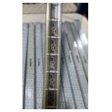 Mixed Lot of 12 New Surplus Kingbright DC08-11YWA LED Display Bars - 10 Large and 2 Small Tubes