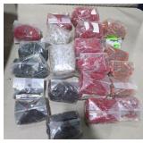 Mixed Lot of NOS Surplus Kingbright LED Components - Red, Orange, Green and Clear Indicator Lamps