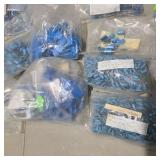 Mixed Lot of Nos Surplus Capacitors - REA, Miramar Dielectric, COG Ceramic and Electrolytic Components - Partial Bags Included