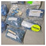 Mixed Lot of Nos Surplus Capacitors - REA, Miramar Dielectric, COG Ceramic and Electrolytic Components - Partial Bags Included