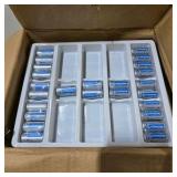 NOS 125 Pc Sener CR123A 3V Lithium Batteries - Bulk Battery Lot - P/N SCR17335A/719